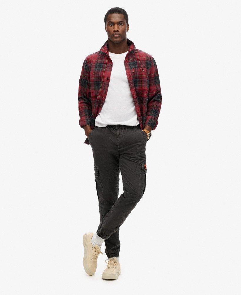 calça para cargo slim na cor blackboard