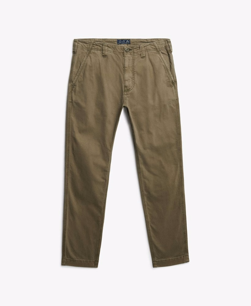 Calças chino utilitárias