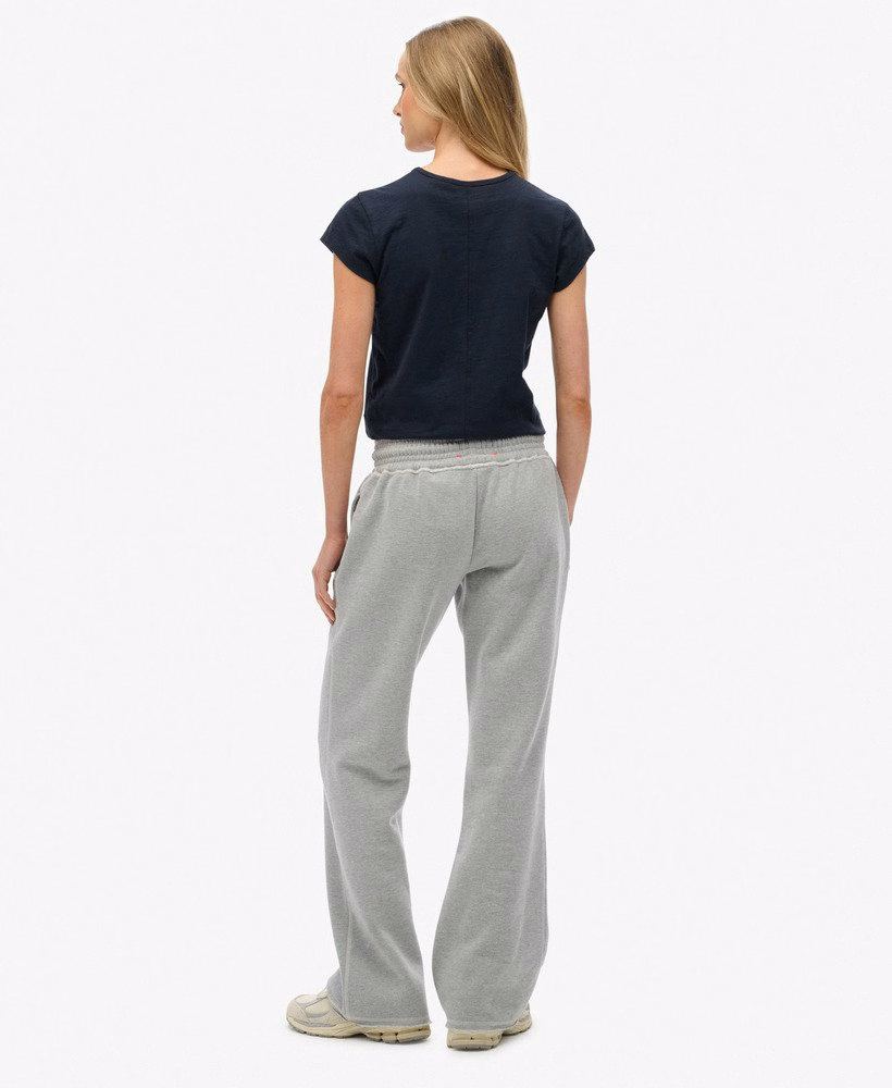 Calça Jogger Flare com Estampa Esportiva