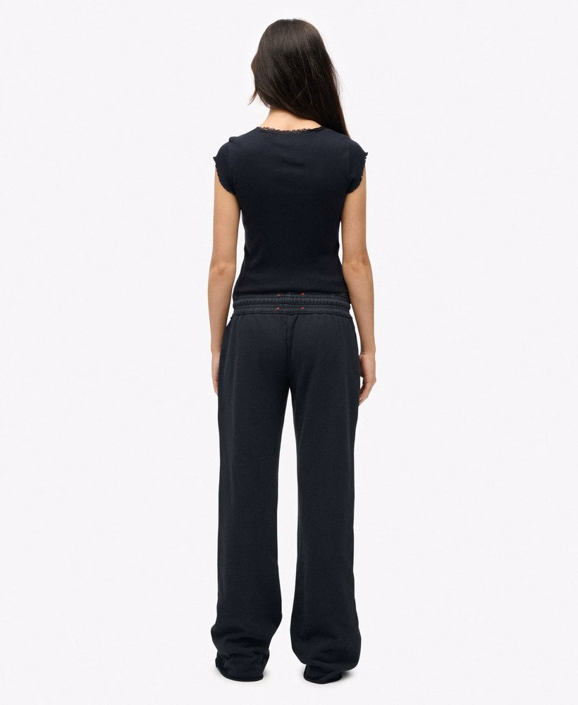 Calça Jogger Flare com Estampa Esportiva