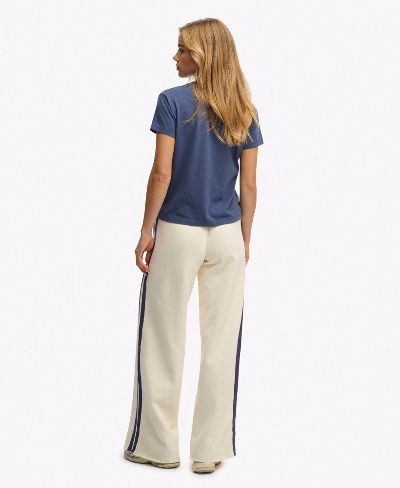 Calça Jogger Reta com Logo Essencial