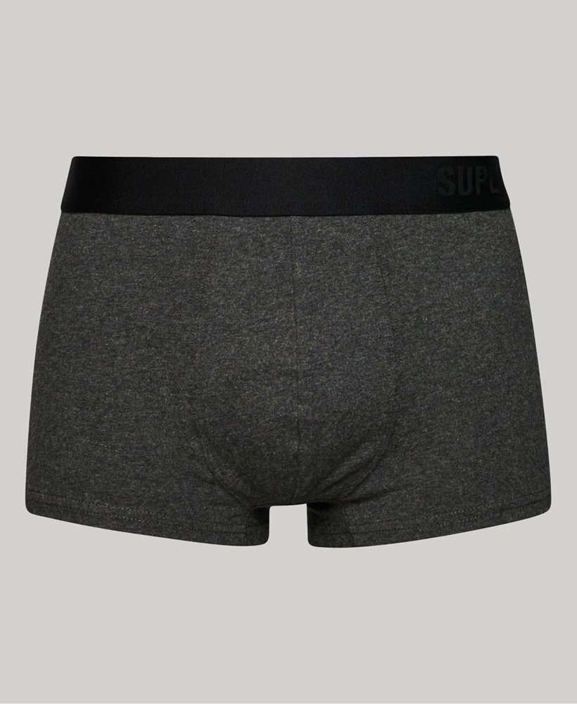 conjunto duplo trunk offset em algodão orgânico na cor carvÃocinza